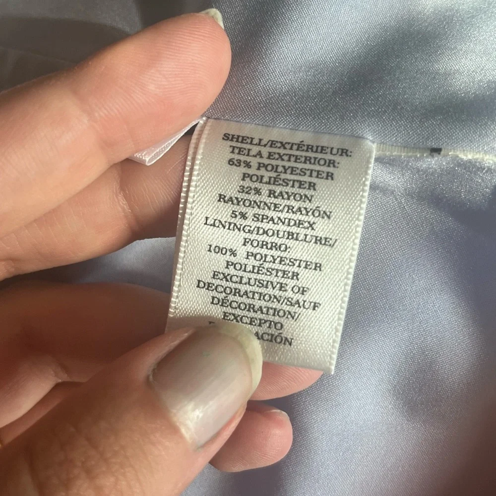 Ann Taylor Elegant Lavender Sleeveless Dress - Picture 5 of 6